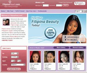 filipina heart dating site|filipinaheart.com.